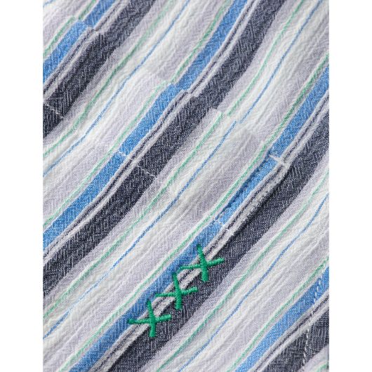 Show details for SCOTCH&SODA MEN'S TEXTURED STRIPE SHIRT IN LAVENDER STRIPES 3 - FanPoint Picture of SCOTCH&SODA MEN'S TEXTURED STRIPE SHIRT IN LAVENDER STRIPES 3