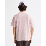 Снимка на SCOTCH&SODA MEN'S RELAXED FIT HORIZONAL TEXTURED T-SHIRT IN PURPLE 5