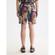 Снимка на SCOTCH&SODA MEN'S FAVE - PRINTED TENCEL REGULAR FIT BERMUDA SHORTS IN MULTICOLOUR 5