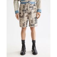 Снимка на SCOTCH&SODA MEN'S LOOSE FIT PRINTED WASHED BERMUDA SHORTS IN MULTICOLOUR 4