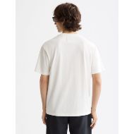 Picture of SCOTCH&SODA MEN'S RELAXED FIT WASHED ARTWORK T-SHIRT IN WHITE 5