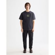 Picture of SCOTCH&SODA MEN'S RELAXED FIT ARTWORK T-SHIRT IN DARK GREY 6