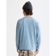 Picture of SCOTCH&SODA MEN'S RELAXED FIT LONG-SLEEVED ARTWORK T-SHIRT IN BLUE 5