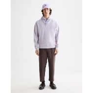Picture of SCOTCH&SODA MEN'S RELAXED FIT ARTWORK HOODIE IN PURPLE 7