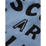 Picture of SCOTCH&SODA MEN'S RELAXED FIT LETTERS POPLIN SHIRT IN BLUE 3