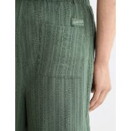 Снимка на SCOTCH&SODA MEN'S FAVE - TONAL STRIPED REGULAR FIT BERMUDA SHORTS IN DARK GREEN 6