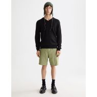 Picture of SCOTCH&SODA MEN'S REGULAR FIT COTTON LINEN V-NECK IN DARK GREY 4