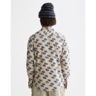 Снимка на SCOTCH&SODA MEN'S SLIM FIT MICRO ALL-OVER PRINTED SHIRT IN MEDIUM BEIGE 5