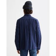 Picture of SCOTCH&SODA MEN'S TEXTURED STRIPE SHIRT IN NAVY 5