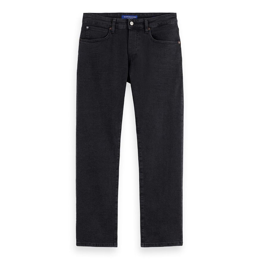 Снимка на SCOTCH&SODA MEN'S CORE THE ZEE STRAIGHT JEANS - CITY BLACK