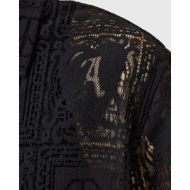 Picture of ALLSAINTS MEN'S NETLEY SHORT SLEEVE SHIRT IN BLACK 2