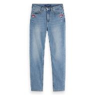 Снимка на SCOTCH&SODA WOMEN'S HIGH FIVE SLIM JEANS - BREAKDANCE 1