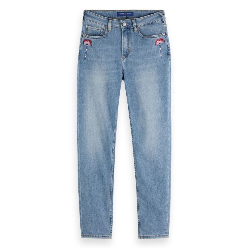 Снимка на SCOTCH&SODA WOMEN'S HIGH FIVE SLIM JEANS - BREAKDANCE