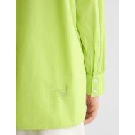 Снимка на SCOTCH&SODA WOMEN'S EMBROIDERED GIRLFRIEND SHIRT IN GREEN GLOW 6