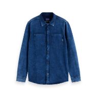 Снимка на SCOTCH&SODA MEN'S CHIC INDIGO JERSEY SHIRT IN NAVY 1