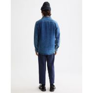 Снимка на SCOTCH&SODA MEN'S CHIC INDIGO JERSEY SHIRT IN NAVY 5