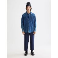 Снимка на SCOTCH&SODA MEN'S CHIC INDIGO JERSEY SHIRT IN NAVY 7