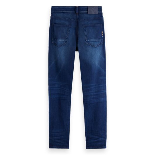 Показвай детайлите за SCOTCH&SODA MEN'S RALSTON REGULAR SLIM JEANS - ABSTRACT BLUE 2 - FanPoint Снимка на SCOTCH&SODA MEN'S RALSTON REGULAR SLIM JEANS - ABSTRACT BLUE 2