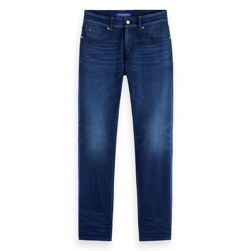 Снимка на SCOTCH&SODA MEN'S RALSTON REGULAR SLIM JEANS - ABSTRACT BLUE