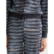 Снимка на SCOTCH&SODA WOMEN'S LUREX JACQUARD TROUSERS IN CHARCOAL ART 6