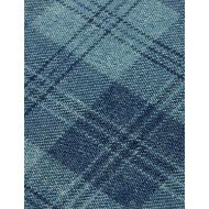 Picture of SCOTCH&SODA MEN'S WASHED DENIM CHECKED OVERSHIRT IN BLUE 3