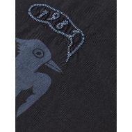 Снимка на SCOTCH&SODA WOMEN'S WASHED LOOSE FIT T-SHIRT WITH FRONT ARTWORK IN CHARCOAL ART 3