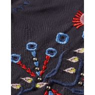 Снимка на SCOTCH&SODA WOMEN'S EMBROIDERED MAXI DRESS IN CHARCOAL ART 3