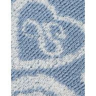 Picture of SCOTCH&SODA WOMEN'S JACQUARD PULLOVER IN FADED DENIM 3