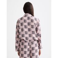 Снимка на SCOTCH&SODA WOMEN'S PRINTED UTILITY SHIRT IN FEATHER BLOCK 5