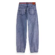 Снимка на SCOTCH&SODA WOMEN'S THE TIDE LONGER INSEAM BALLOON JEANS IN MOUNTAIN DYED CANVAS 2