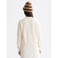 Снимка на SCOTCH&SODA WOMEN'S REGULAR FIT SWEATSHIRT WITH CHEST ARTWORK IN EGGNOG 5