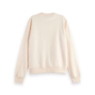 Снимка на SCOTCH&SODA WOMEN'S REGULAR FIT SWEATSHIRT WITH CHEST ARTWORK IN EGGNOG 2