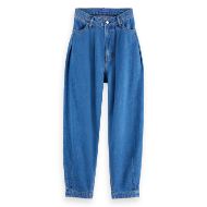 Снимка на SCOTCH&SODA WOMEN'S THE FLUX LOOSE TAPERED JEANS - OFF DUTY 1