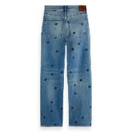 Снимка на SCOTCH&SODA WOMEN'S THE SKY STRAIGHT JEANS - FALLING LEAVES 2