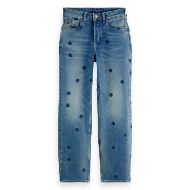 Снимка на SCOTCH&SODA WOMEN'S THE SKY STRAIGHT JEANS - FALLING LEAVES 1