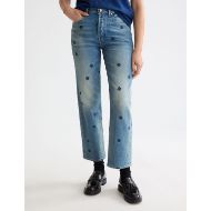 Снимка на SCOTCH&SODA WOMEN'S THE SKY STRAIGHT JEANS - FALLING LEAVES 4