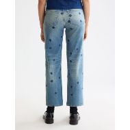 Снимка на SCOTCH&SODA WOMEN'S THE SKY STRAIGHT JEANS - FALLING LEAVES 5