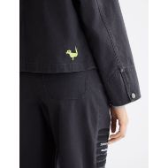 Снимка на SCOTCH&SODA WOMEN'S WASHED WORKWEAR JACKET IN CHARCOAL ART 6