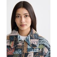 Снимка на SCOTCH&SODA WOMEN'S COLLAGE JACQUARD JACKET IN ART DEPT COLLAGE MULTICOLOUR 6