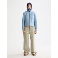 Снимка на SCOTCH&SODA WOMEN'S REVERSIBLE PRINTED AND QUILTED BOMBER IN ART DEPT COLLAGE GREY SCALE 9