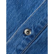 Снимка на SCOTCH&SODA WOMEN'S WASHED DENIM MINI SHIRTDRESS - ART FROM THE HEART 3