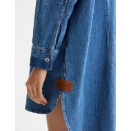 Снимка на SCOTCH&SODA WOMEN'S WASHED DENIM MINI SHIRTDRESS - ART FROM THE HEART 6
