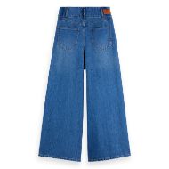 Снимка на SCOTCH&SODA WOMEN'S THE WAVE CUSTOM CROPPED WIDE LEG JEANS - ART FROM THE HEART 2