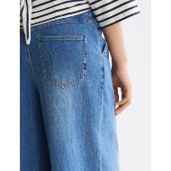 Снимка на SCOTCH&SODA WOMEN'S THE WAVE CUSTOM CROPPED WIDE LEG JEANS - ART FROM THE HEART 6