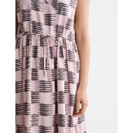Снимка на SCOTCH&SODA WOMEN'S MIDI DRESS WITH GATHERED WAIST IN FEATHER BLOCK 6