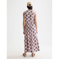Снимка на SCOTCH&SODA WOMEN'S MIDI DRESS WITH GATHERED WAIST IN FEATHER BLOCK 5