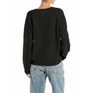 Снимка на REPLAY ДАМСКИ OVERSIZED С V-ЯКА И СКРИТИ ШЕВОВЕ В ЧЕРНО 2