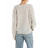 Снимка на REPLAY ДАМСКИ OVERSIZED С V-ЯКА И СКРИТИ ШЕВОВЕ В СИВО 2