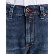 Picture of REPLAY MEN'S NEAAL SLIM-FIT JEANS 12 OZ DEEP INDIGO COTTON DENIM IN DARK BLUE 6