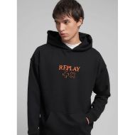 Снимка на REPLAY МЪЖКИ СУИТШЪРТ HOODY WITH REPLAY X MARTIN GARRIX PRINT В ЧЕРНО 4